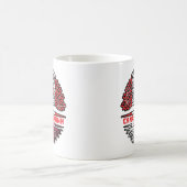 Katar Katar Kanadischer Treuhandflag Kanada Kaffeetasse (Mittel)
