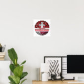 Katar Katarer Schweizer Schweiz Baum Wurzel Poster (Heimbüro)