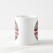 Katar Katarisch Österreichisch Baum Kaffeetasse (Mittel)