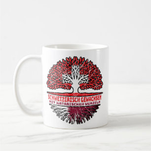 Katar Katarisch Schweizer Schweiz Baum Wurzel Kaffeetasse