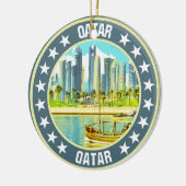 Katar Keramik Ornament (Links)
