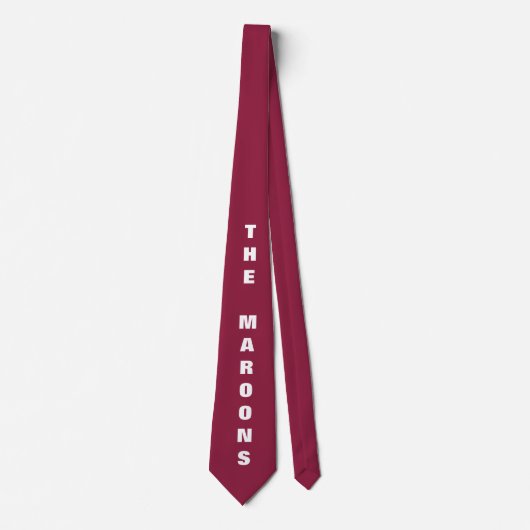 Katar Krawatte "THE MAROONS" (Vorderseite)