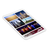 Katar - Mosaik - Magnet (Rechte Seite)