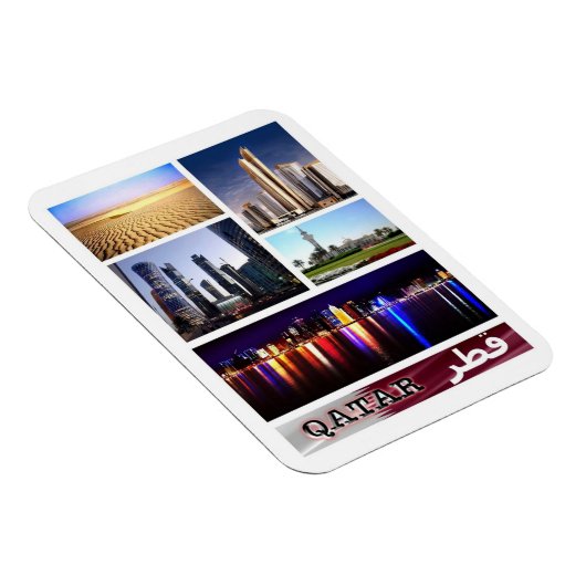 Katar - Mosaik - Magnet (Rechte Seite)