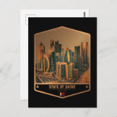 Katar Postkarte (Vorne/Hinten)