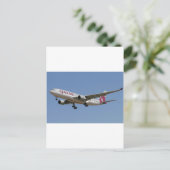 Katar Postkarte (Stehend Vorderseite)