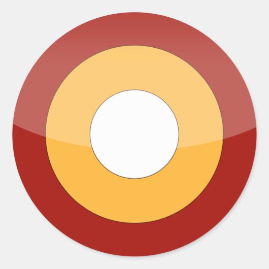 Katar Runder Aufkleber (Vorderseite)