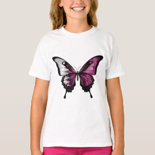 Katar Schwalbenschwanz-Schmetterlingsflagge T-Shirt