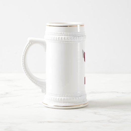 Katar-Tasse Bierglas (Links)