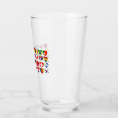 Katar Turnier 32 Länderfahnen Herz Glas (Links)