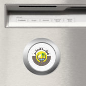 Katar-Wappen Magnet (In Situ (Geschirrspüler))