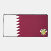 Katar-Wappen Schreibtischunterlage (Vorderseite)