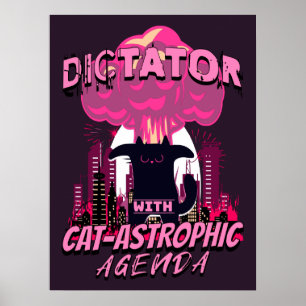 Katasterisches Zitat aus der lustigen Wut Poster