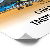 Katastrophe der Uni - Poster - Gesetz von Ohm (Ecke)