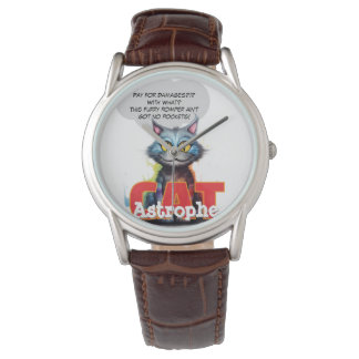 KatAstrophe | „Keine Taschen“ Chaos Posse eWatch Armbanduhr