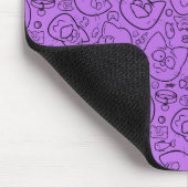 Katastrophe, Mousepad, lilac Mousepad (Ecke)