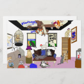 Katastrophen-Briefpapier Briefpapier (Vorne/Hinten)