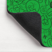 Katastrophenmousepad, grün mousepad (Ecke)
