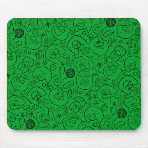 Katastrophenmousepad, grün mousepad