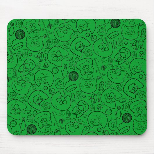 Katastrophenmousepad, grün mousepad (Vorne)