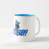 Katbeere Zweifarbige Tasse (VorderseiteRechts)