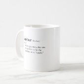 KATCHER (Definition) Kaffeetasse (Vorderseite Links)