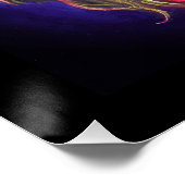 Kate Beckinsale Portrait to Pop Art Style Poster (Ecke)