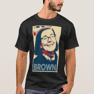 Kate Brown Plakat-politische Parodie T-Shirt