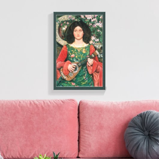 Kate Bunce Melody CC0343 Leinwanddruck (Insitu (Wohnzimmer))