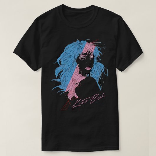 Kate Bush 80er Style Original Design T-Shirt (Design vorne)