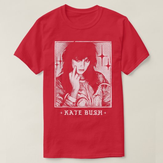 Kate Bush Punksthetic Design T-Shirt (Design vorne)