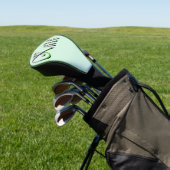 "Kate" Florales Lavendel Kate Name, Golf Headcover (In SItu)