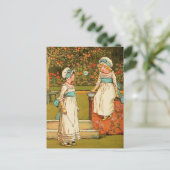 Kate Greenaway: Blasen Postkarte (Stehend Vorderseite)
