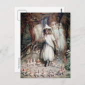 Kate Greenaway: Der Elfring Postkarte (Vorne/Hinten)