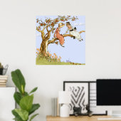 Kate Greenaway, Girls in an Apple Tree, Remake Poster (Heimbüro)