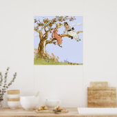 Kate Greenaway, Girls in an Apple Tree, Remake Poster (Küche)