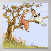 Kate Greenaway, Girls in an Apple Tree, Remake Poster (Vorne)