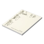 Kate Greenaway Hoop rollt Kinder wegbowl Notizblock (Rotiert)