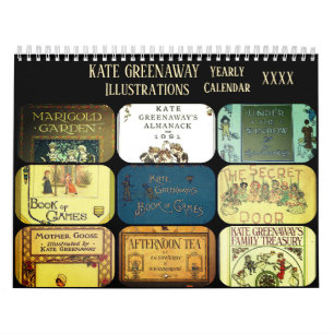 Kate Greenaway Illustrationen Anpassen Jahr Kalender