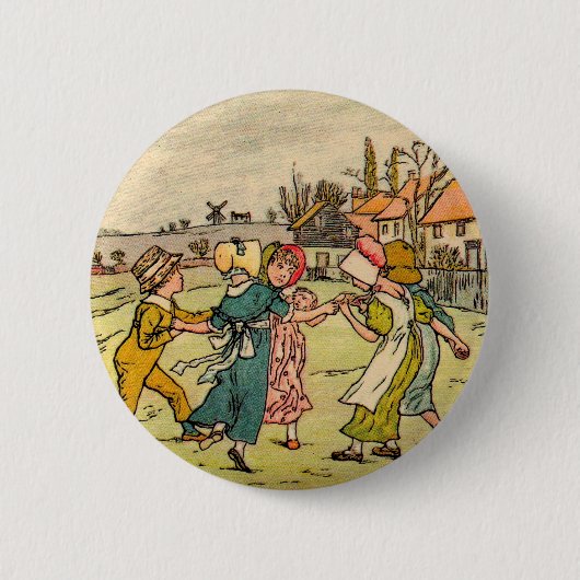 Kate Greenaway Ring Rund um die Rosey Button (Vorderseite)