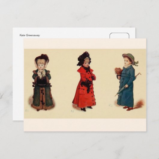 Kate Greenaway: Weihnachten (Vorne/Hinten)