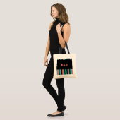 Kate Hübsch Strip Tote Bag Tragetasche (Vorderseite (Model))