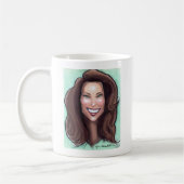 Kate Middleton Caricature Kaffeetasse (Links)