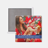 Kate Middleton Prince George Christmas Magnet (Vorderseite/Rückseite)