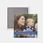 Kate Middleton Prince George Magnet (Vorderseite/Rückseite)
