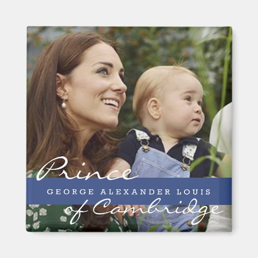 Kate Middleton Prince George Magnet (Vorne)