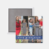 Kate Middleton Prince George Magnet (Vorderseite/Rückseite)