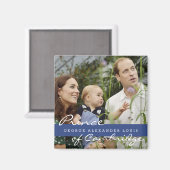 Kate Middleton Prince George Magnet (Vorderseite/Rückseite)