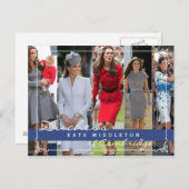 Kate Middleton Prince George Postkarte (Vorne/Hinten)