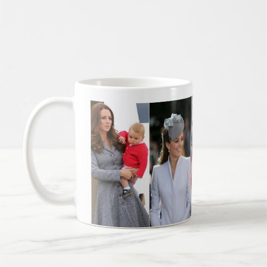 Kate Middleton Prinz George Kaffeetasse (Links)